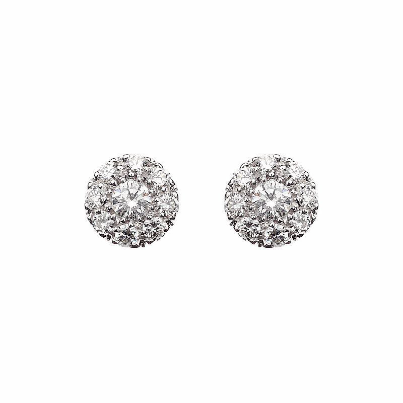 Серьги Crivelli 6802 crv 2,39гр 0,25ct. купить,NaN