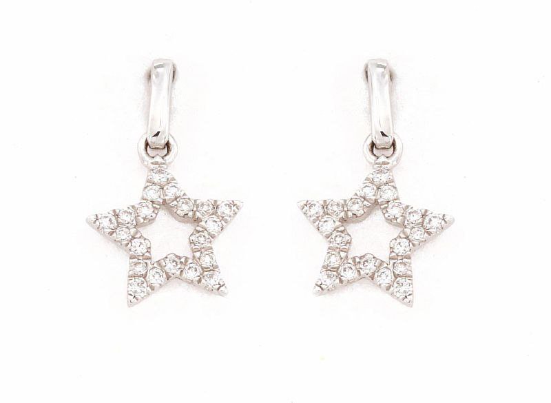 Серьги Crivelli 6813 crv 1,78гр 0,12ct. купить,NaN