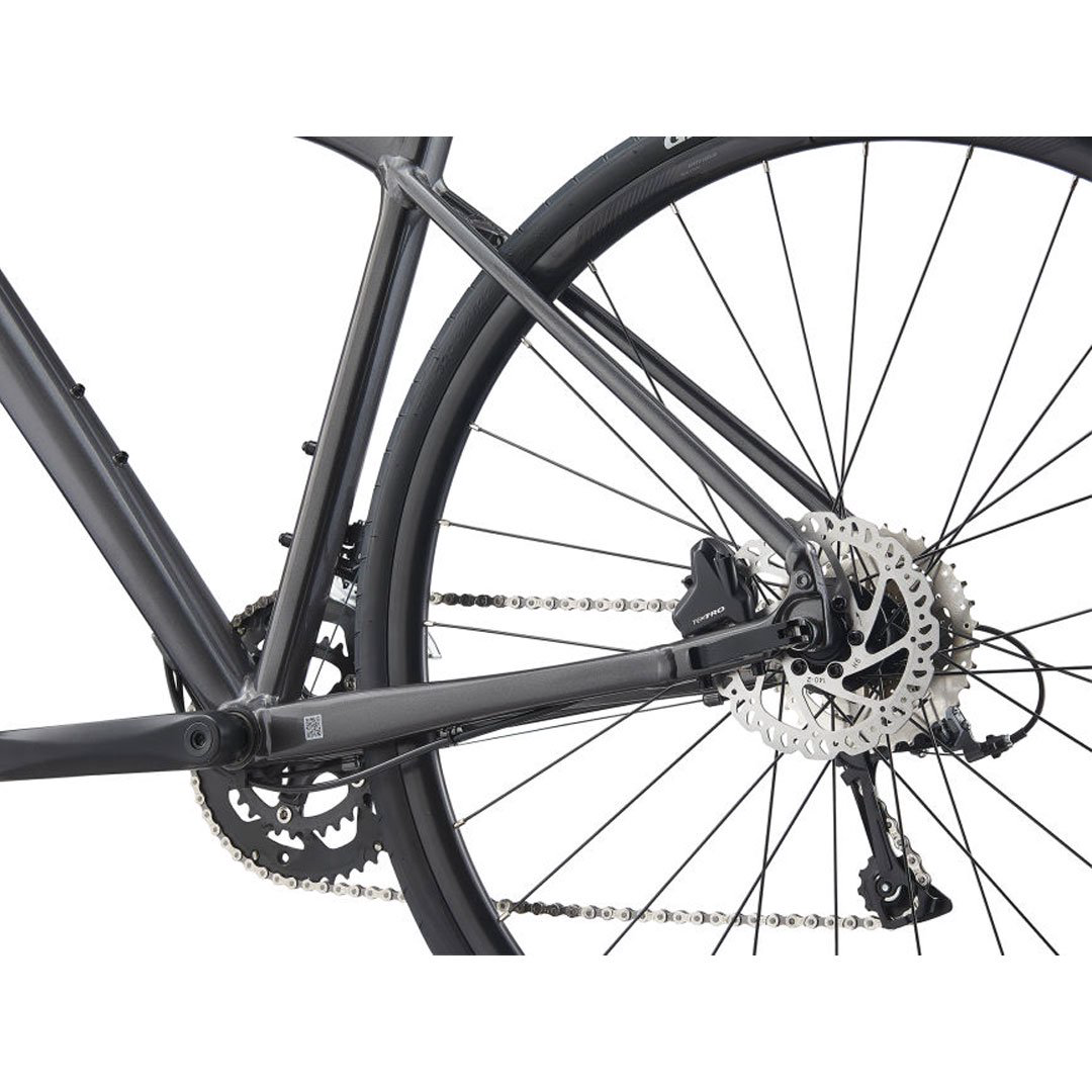 Велосипед Giant FastRoad SL 3 2021 S 700 14 metallic black купить,NaN