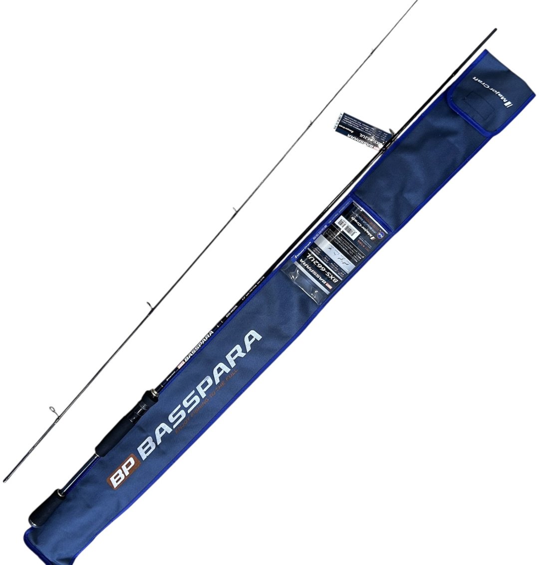 Удилище Major Craft Basspara BXS -662UL 0.8-7.0G 2M спиннинговое 2.01 м купить,NaN