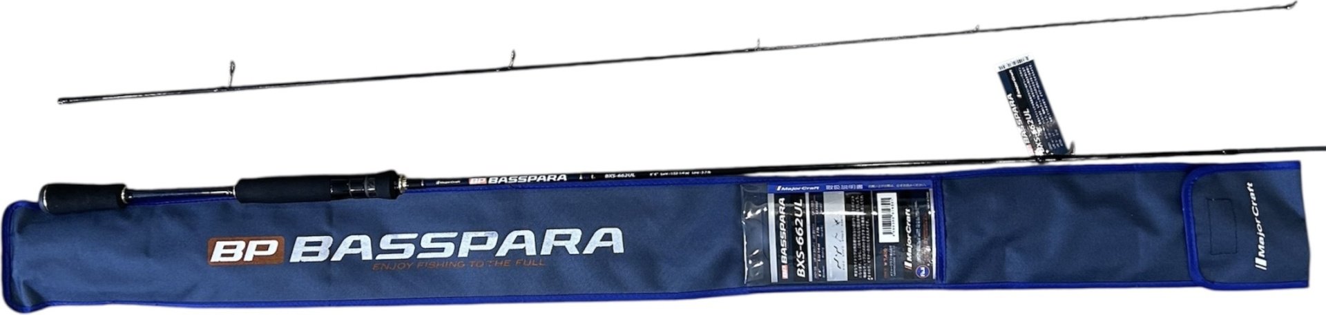 Удилище Major Craft Basspara BXS -662UL 0.8-7.0G 2M спиннинговое 2.01 м купить,NaN