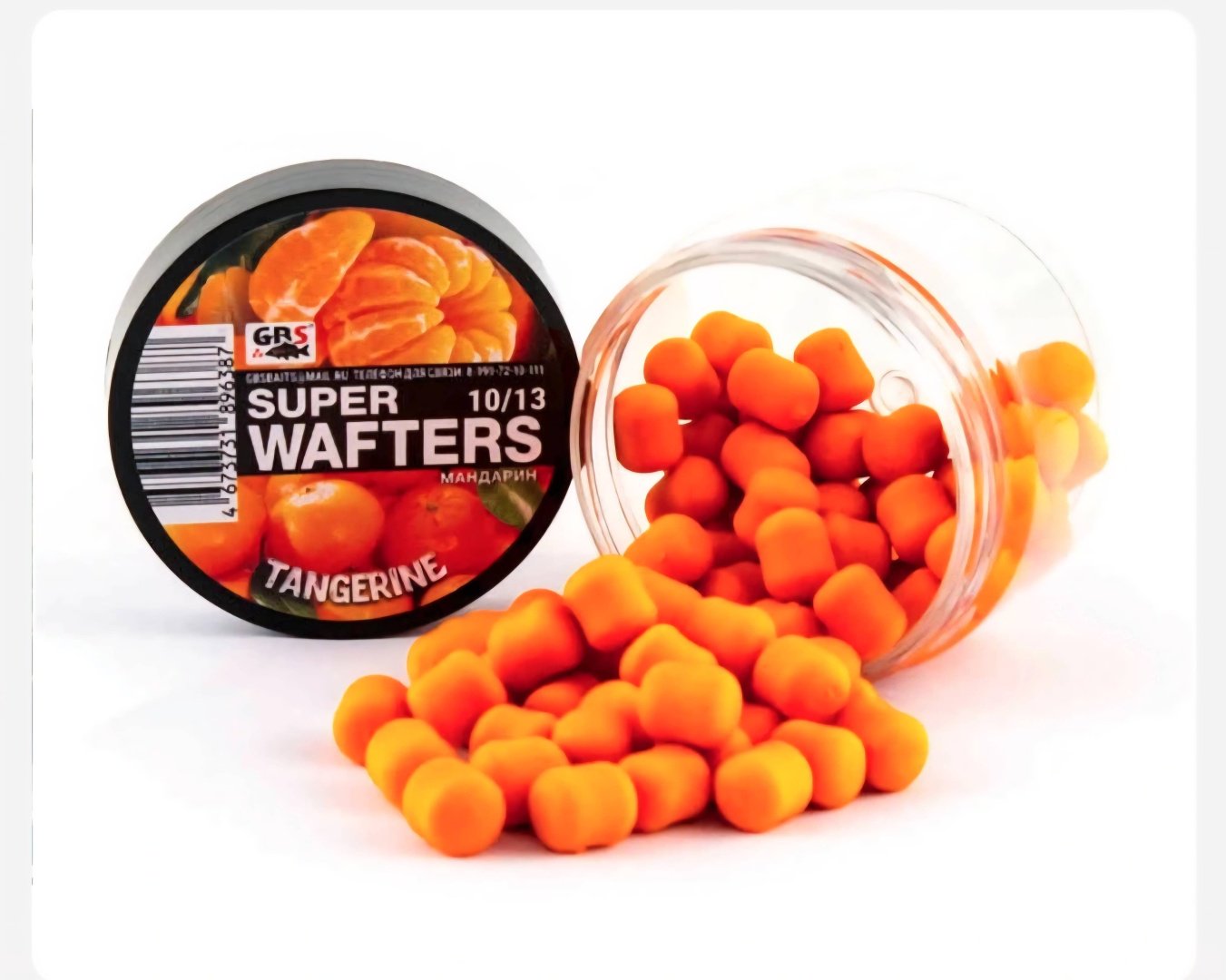 Прикормка GBS Baits Wafters 10/13 Мандарин 0.067 кг купить,NaN