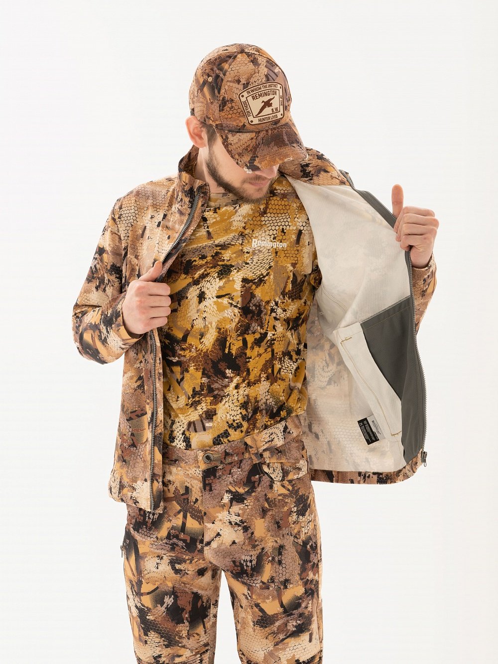 Костюм Remington Костюм Remington Arizona Yellow Waterfowl Honeycombs р. 2XL, RM1082-995-2XL Yellow Waterfowl Honeycombs XXL, 54, 56 купить,NaN
