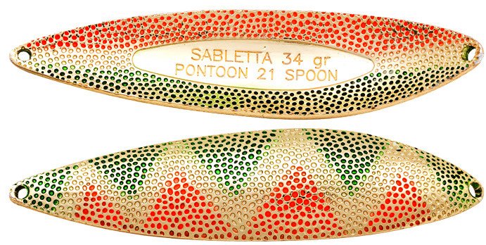 Блесна Pontoon21 SABLETTA 34.0 гр. (P21-SP-SBL-34-G76-607) 1 шт 87 мм купить,NaN