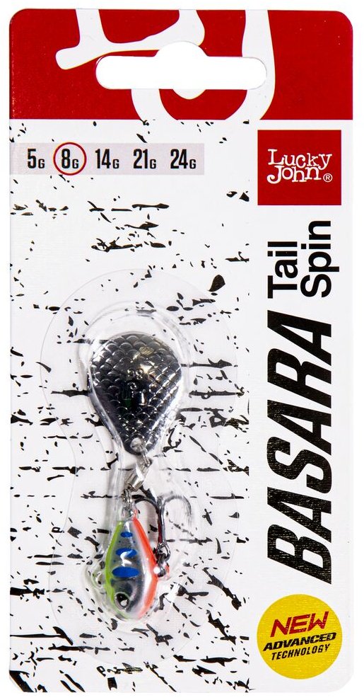 Тейл-спиннер Lucky John BASARA TAIL SPIN (LJBTS08-017) 1 шт цвет 017 купить,NaN