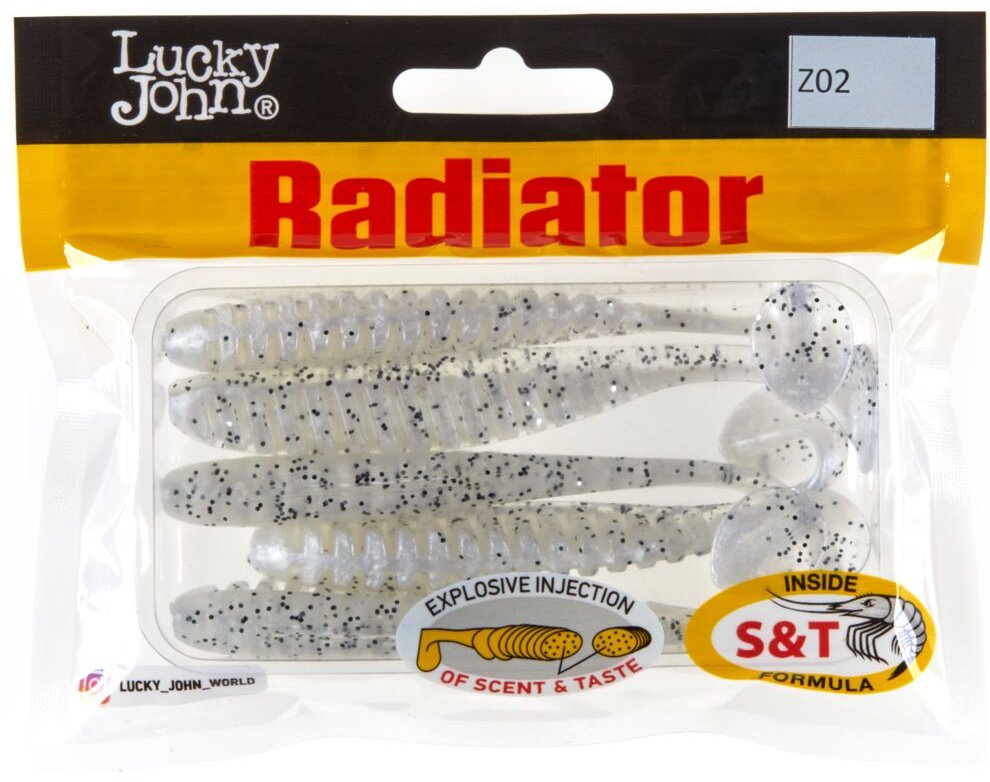 Мягкая приманка Lucky John Pro Series RADIATOR 4.0in (10.00)/Z02 5 шт 100 мм купить,NaN
