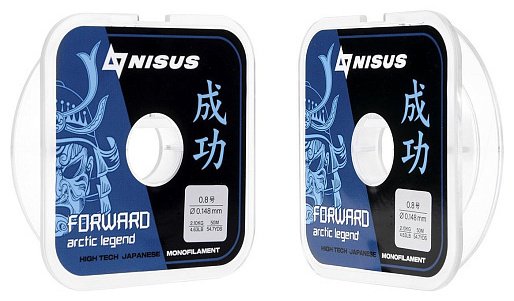 Леска NISUS монофильная N-FAG-0.148-50 0.148 мм прозрачный купить,NaN