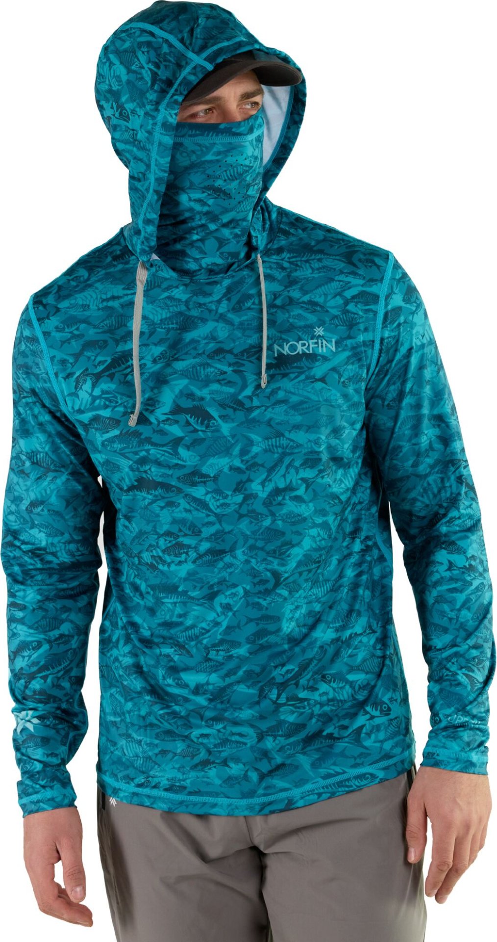 Джемпер NORFIN SUN PRO MARLIN HOODIE GREEN M купить,NaN