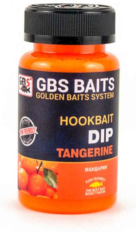 Прикормка GBS Baits Дип 120мл Tangerine Мандарин 0.12 кг купить,NaN