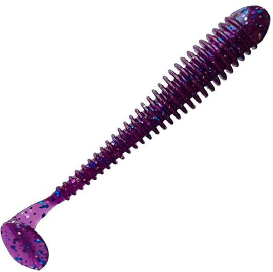 Мягкая приманка Crazy Fish Силиконовая приманка Crazy Fish Vibro Worm 3 / 11-75-98-6 / 5 шт купить,NaN