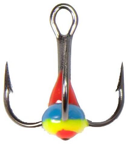 Крючок для рыбалки Lucky John LJ99080-14 тройной желтый 1 шт купить,NaN