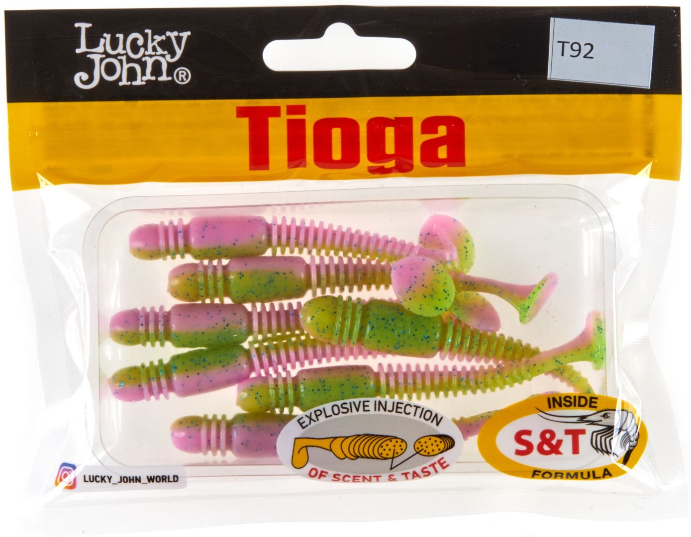 Мягкая приманка Lucky John Tioga 2.9 140103-T92 7 шт 74 мм T92 купить,NaN