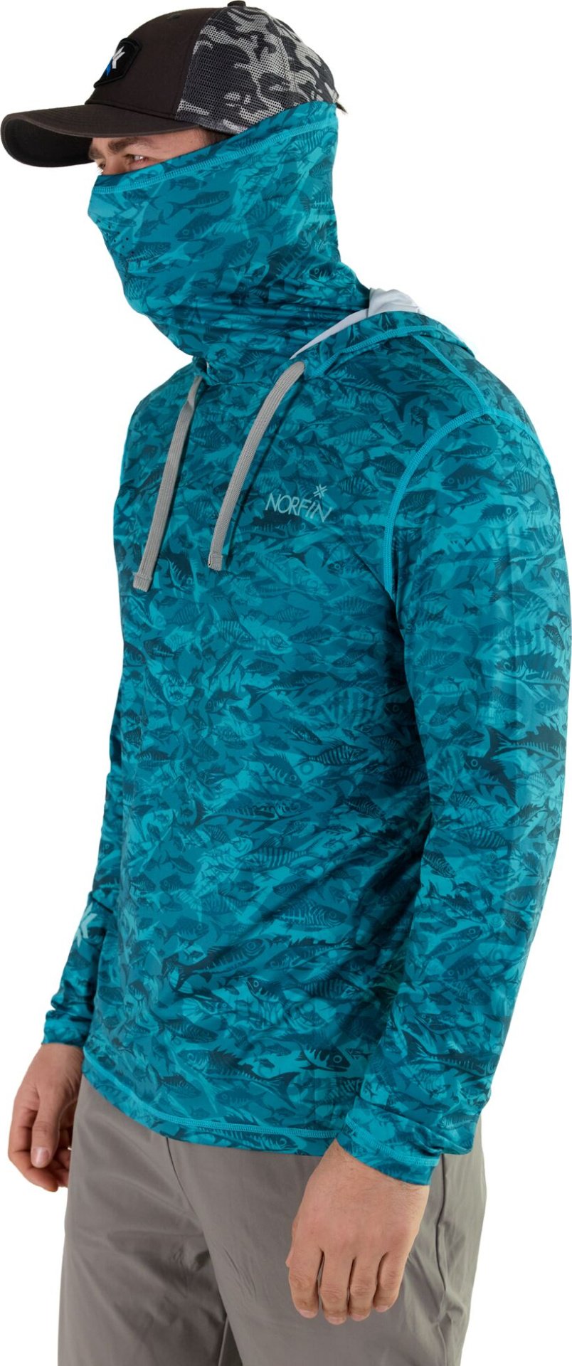 Джемпер NORFIN SUN PRO MARLIN HOODIE GREEN S