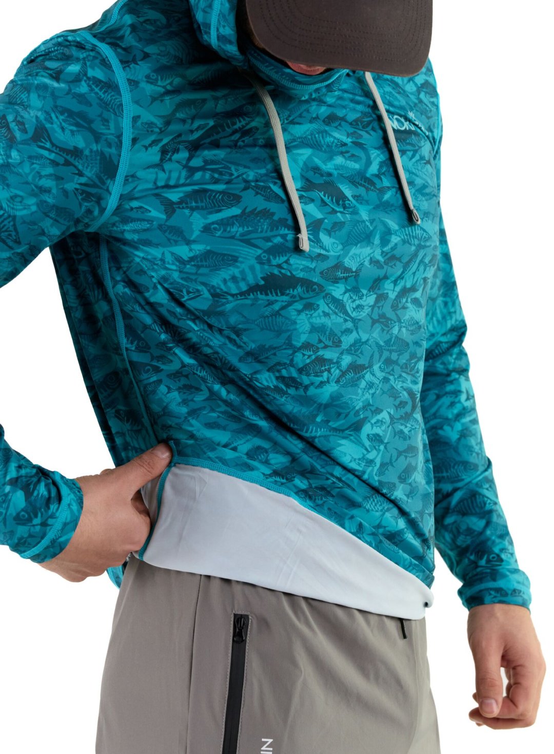 Джемпер NORFIN SUN PRO MARLIN HOODIE GREEN S купить,28750