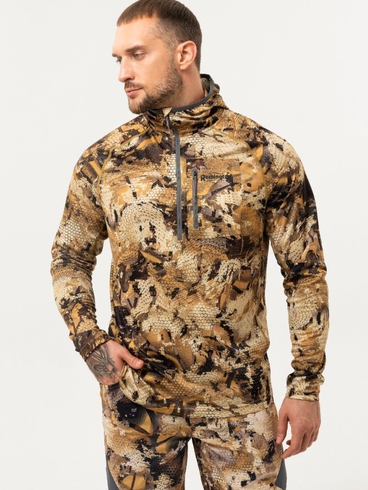 Лонгслив Remington Foliage Anti-mosquito RM2323-995-L Yellow Waterfowl Honeycombs 50, 52 купить,NaN