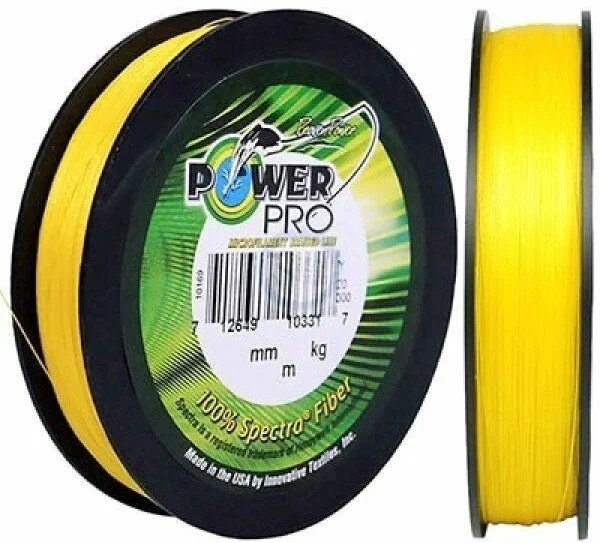 Леска Power Pro плетеная PP135HVY036 0.36 мм желтый купить,NaN