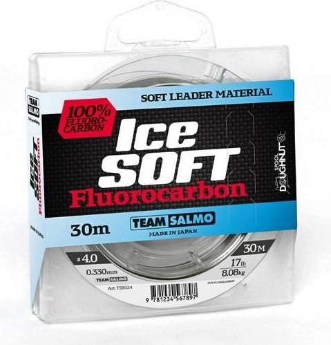 Salmo Team Ice Soft Fluorocarbon 0.23 мм прозрачная купить,NaN
