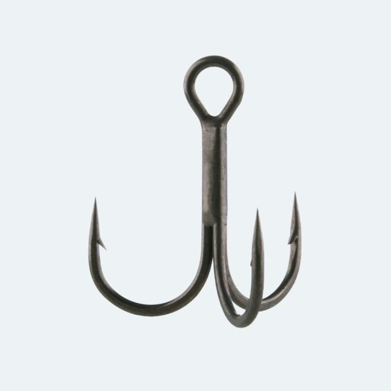 Крючок для рыбалки BKK Spear-21 SS №2/0 A-ET-6129 тройной черный 5 шт