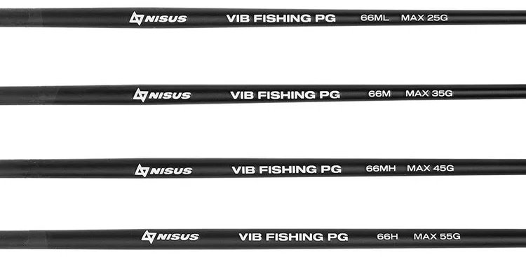 Удилище NISUS VIB Fishing PG (N-VFPG-66-4-T) спиннинговое 6.82 м