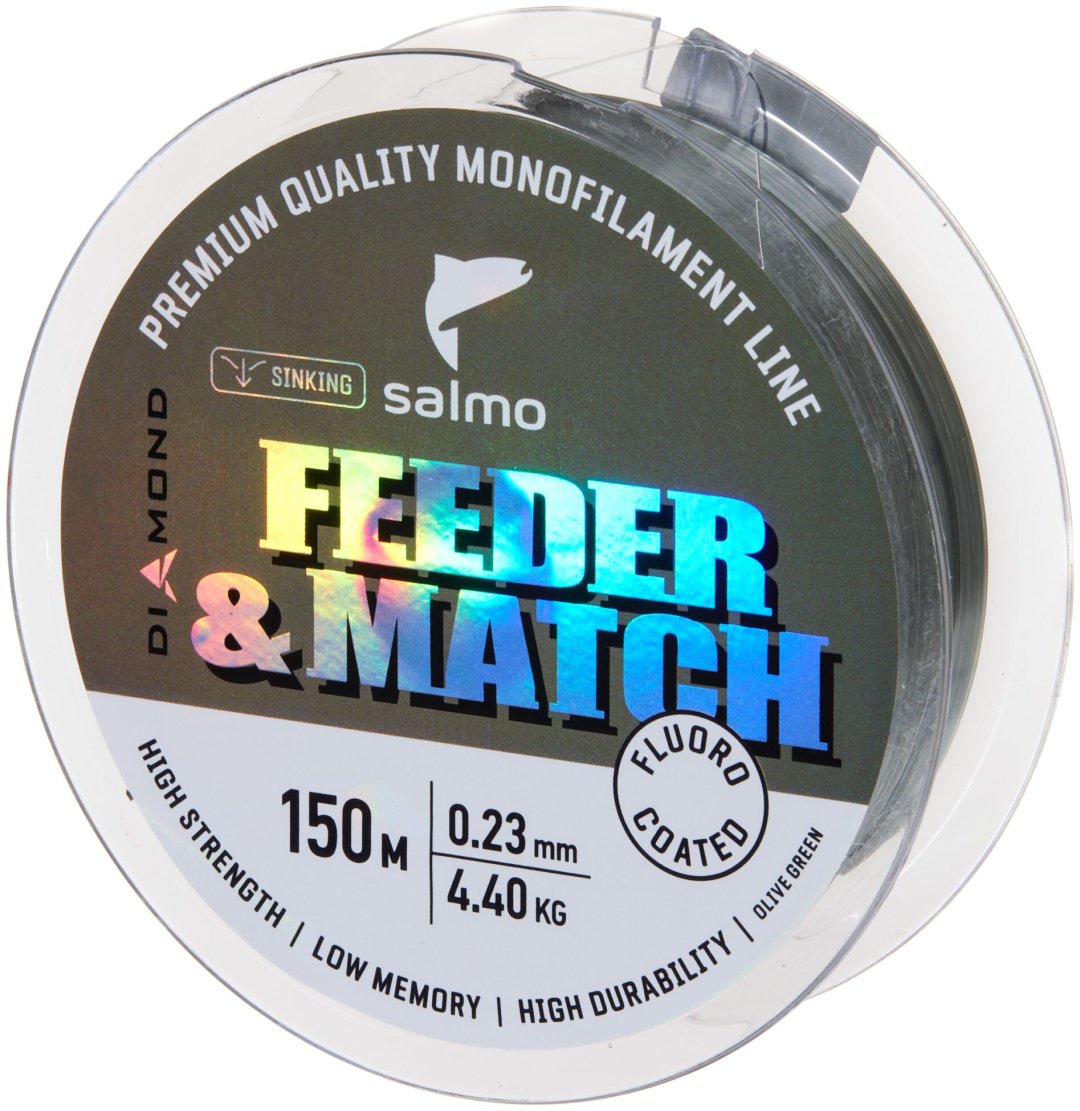 Леска Salmo монофильная 4036-023 0.23 мм зеленый