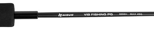 Удилище NISUS VIB Fishing PG 66MH (N-VFPG-66MH-45-T) спиннинговое 6.82 м