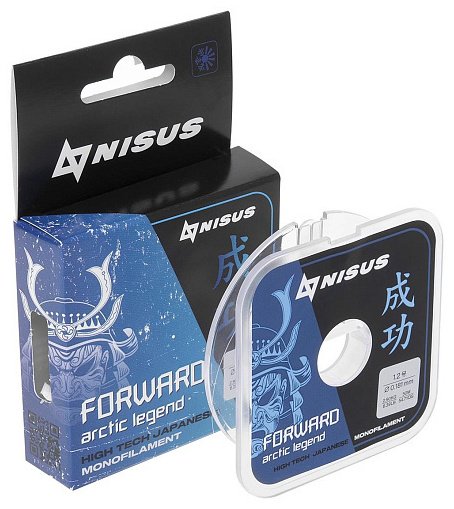Леска NISUS монофильная N-FAG-0.181-50 0.181 мм прозрачный