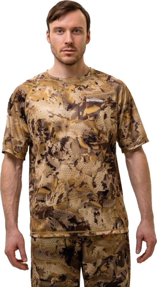 Футболка Remington Moisture Removal RM1306-995 Yellow Waterfowl Honeycombs XXL купить,NaN