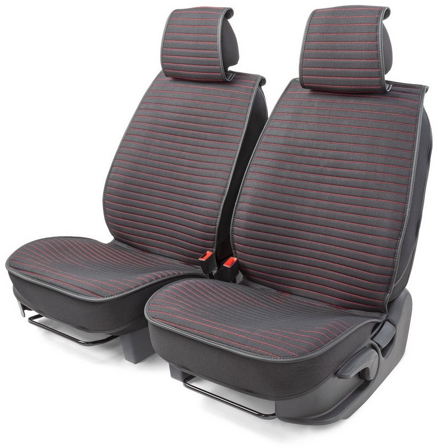 Car Performance накидка на сиденье CUS-2022 BK/RD черный-красный