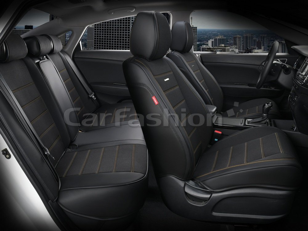 Carfashion 27003 Mayer Plus 5D черный-желтый