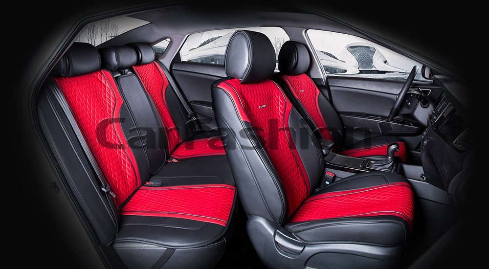 Carfashion Element Plus красный-черный
