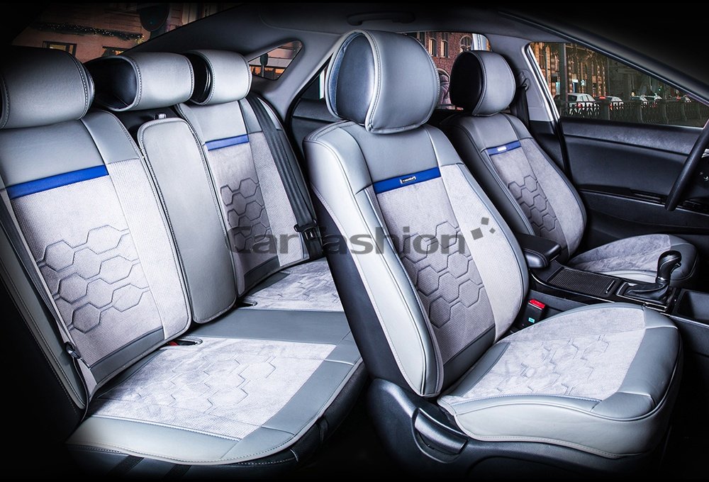 Carfashion Evolution Plus 22438 серый-синий