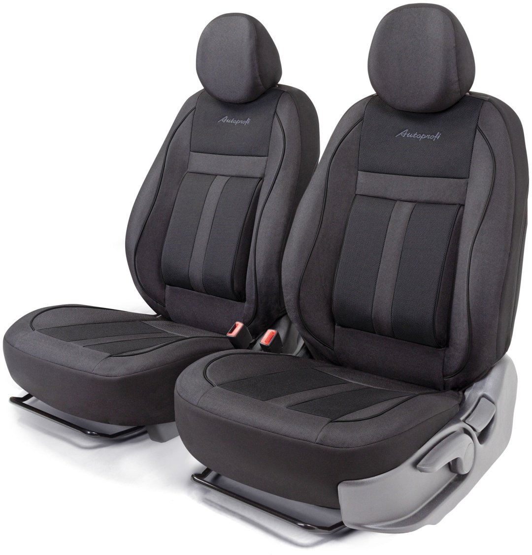 AUTOPROFI Cushion Comfort Front CUS-0405 чёрный