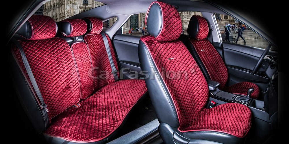 Carfashion City Plus 22474 бордовый
