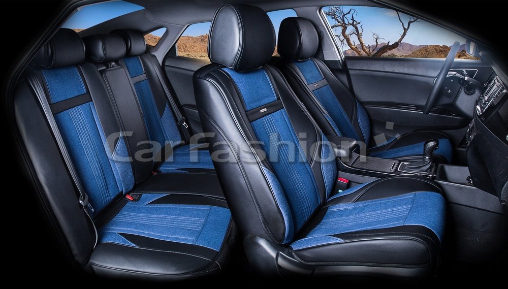 Carfashion Jeans Plus Premium 22640 синий-черный