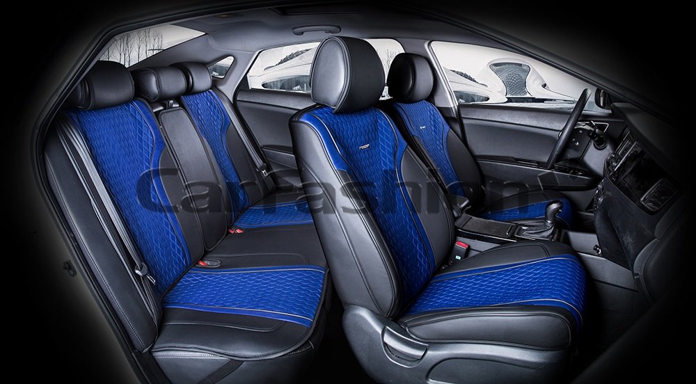 Carfashion Element Plus 22496 черный-синий