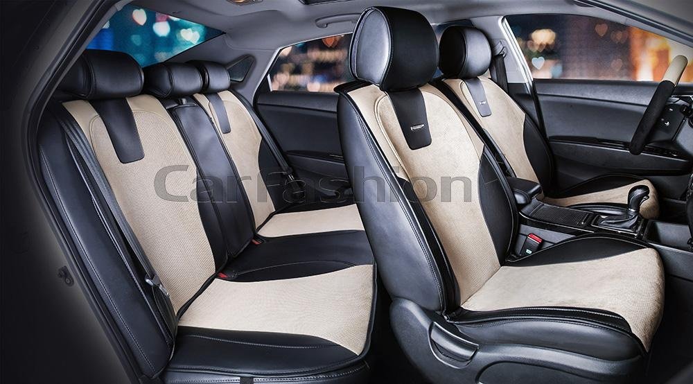 Carfashion Space Plus 22401 черный-бежевый