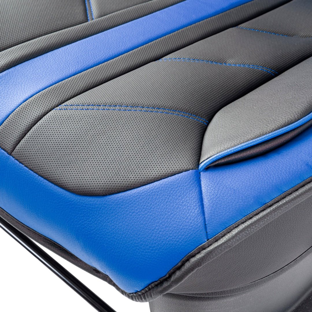 Car Performance накидка на сиденье CUS-3012 BK/BL черный-синий