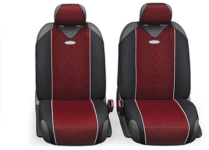 AUTOPROFI Carbon черный-красный
