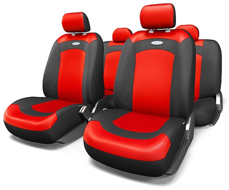 AUTOPROFI чехлы универсальные Extreme XTR-803 BK/RD черный,красный купить,NaN