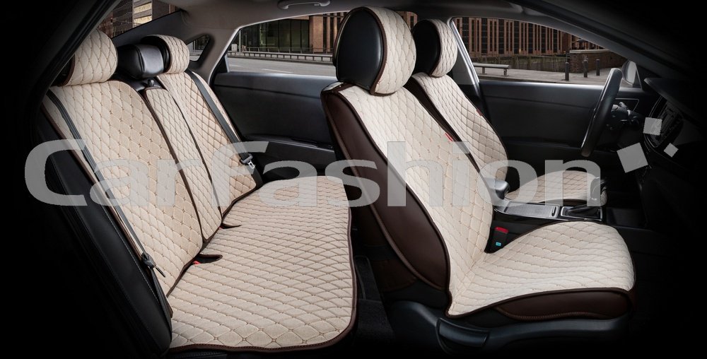 Carfashion Crown 22621 бежевый-коричневый