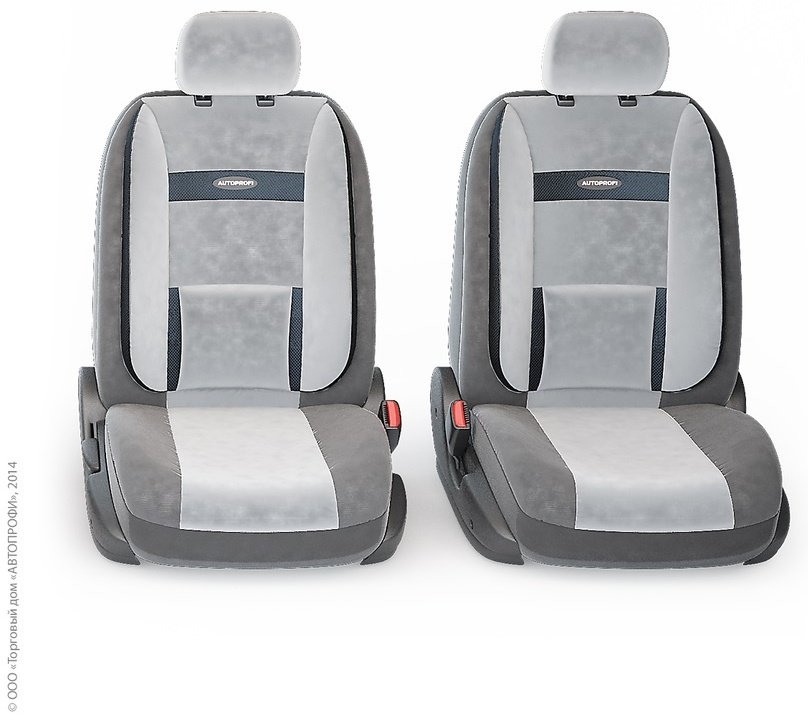 AUTOPROFI COM-1105 D.GY/L.GY серый