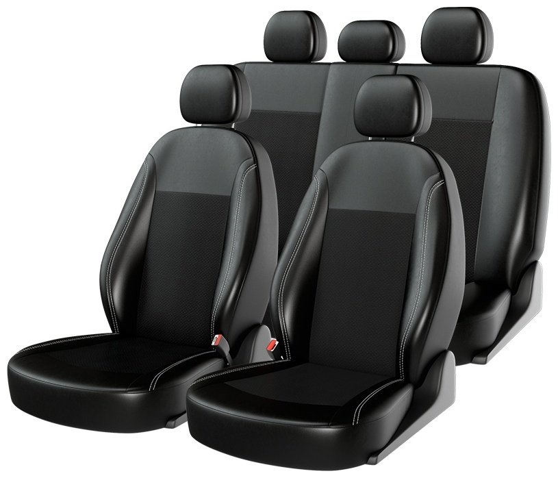 Carfashion Atom Leather 10949 черный