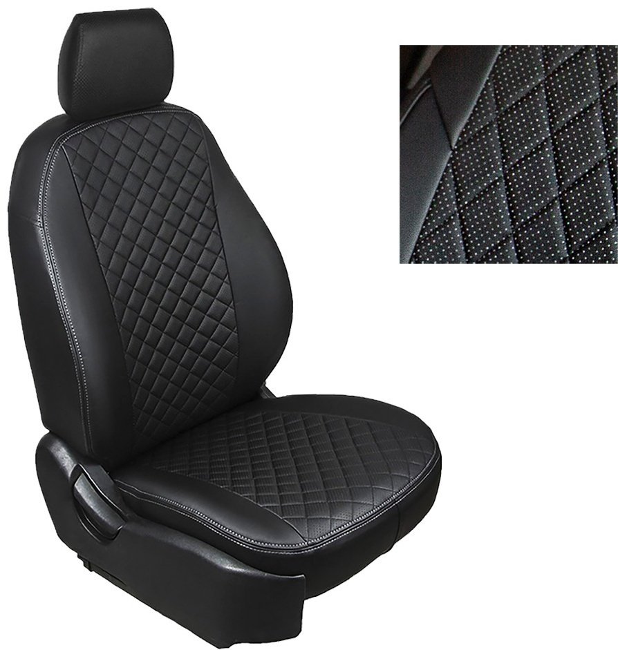 Seintex Renault Logan, Sandero 2014-2022 черный