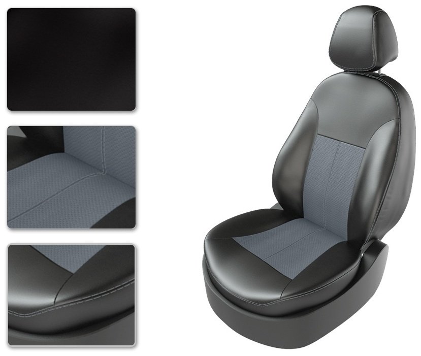 Carfashion 221318060404 Kia Sportage 2016-2021 черный-серый