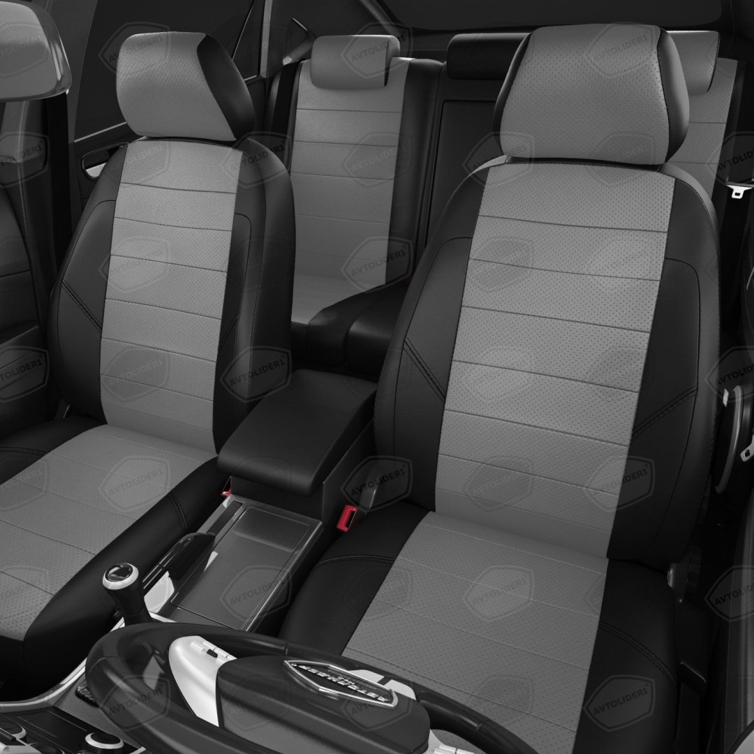 Автолидер 1004 Toyota RAV 4 2012-2019 черный-серый