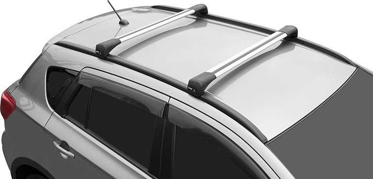 Поперечины Bridge 600747 Subaru Forester 2002-2008 серебристый