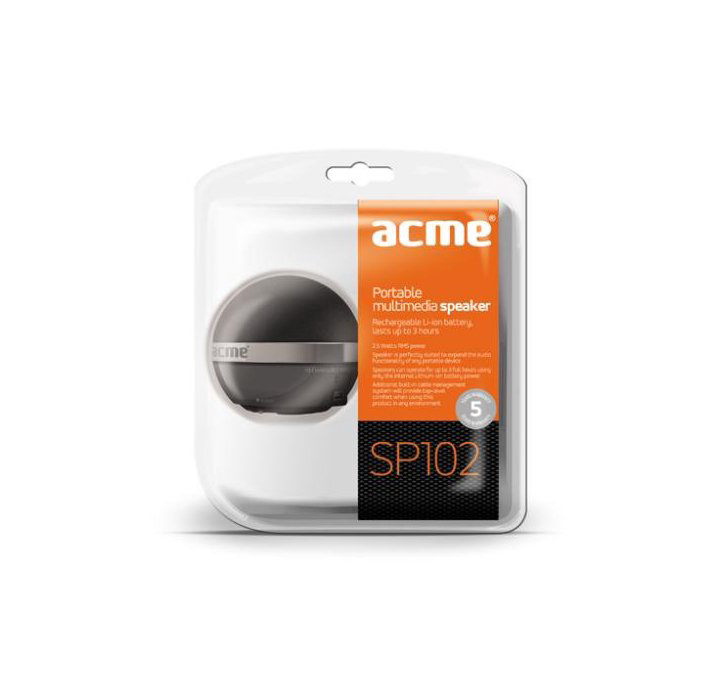 Портативная колонка Acme SP102 черная купить,NaN