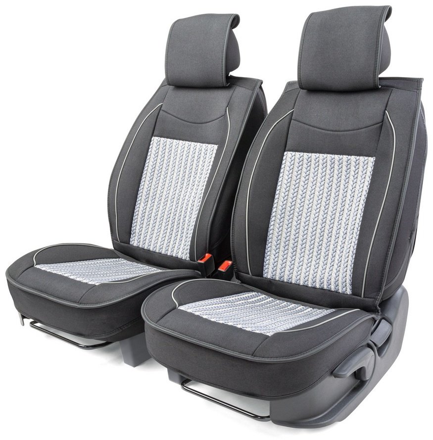 Car Performance накидка на сиденье CUS-2062 BK/GY черный-серый