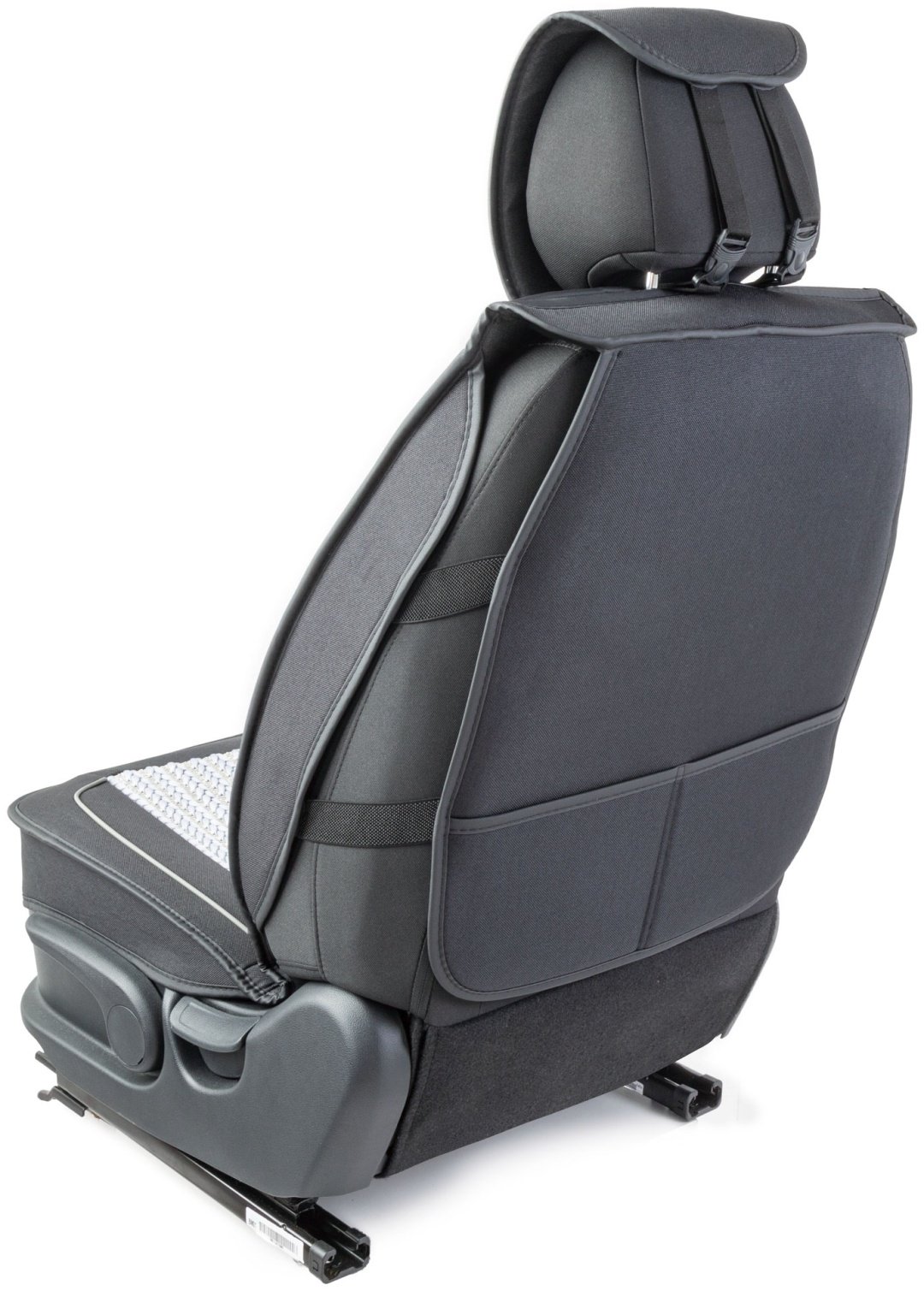 Car Performance накидка на сиденье CUS-2062 BK/GY черный-серый