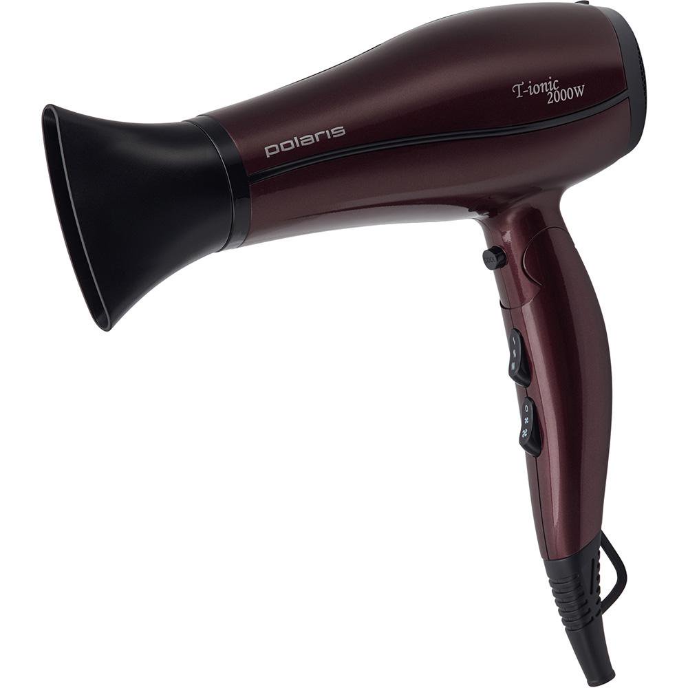 Фен Polaris PHD 2065Ti бордовый